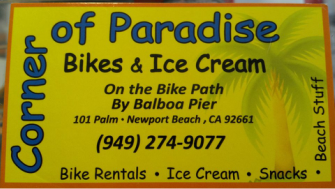 Corner Of Paradis Bike and Ice Cream